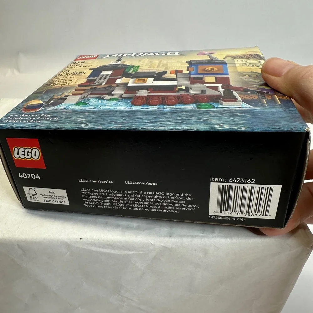 LEGO Ninjago‎ Micro Ninjago Docks 40704 Building Toy Set 275 Pcs New Sealed